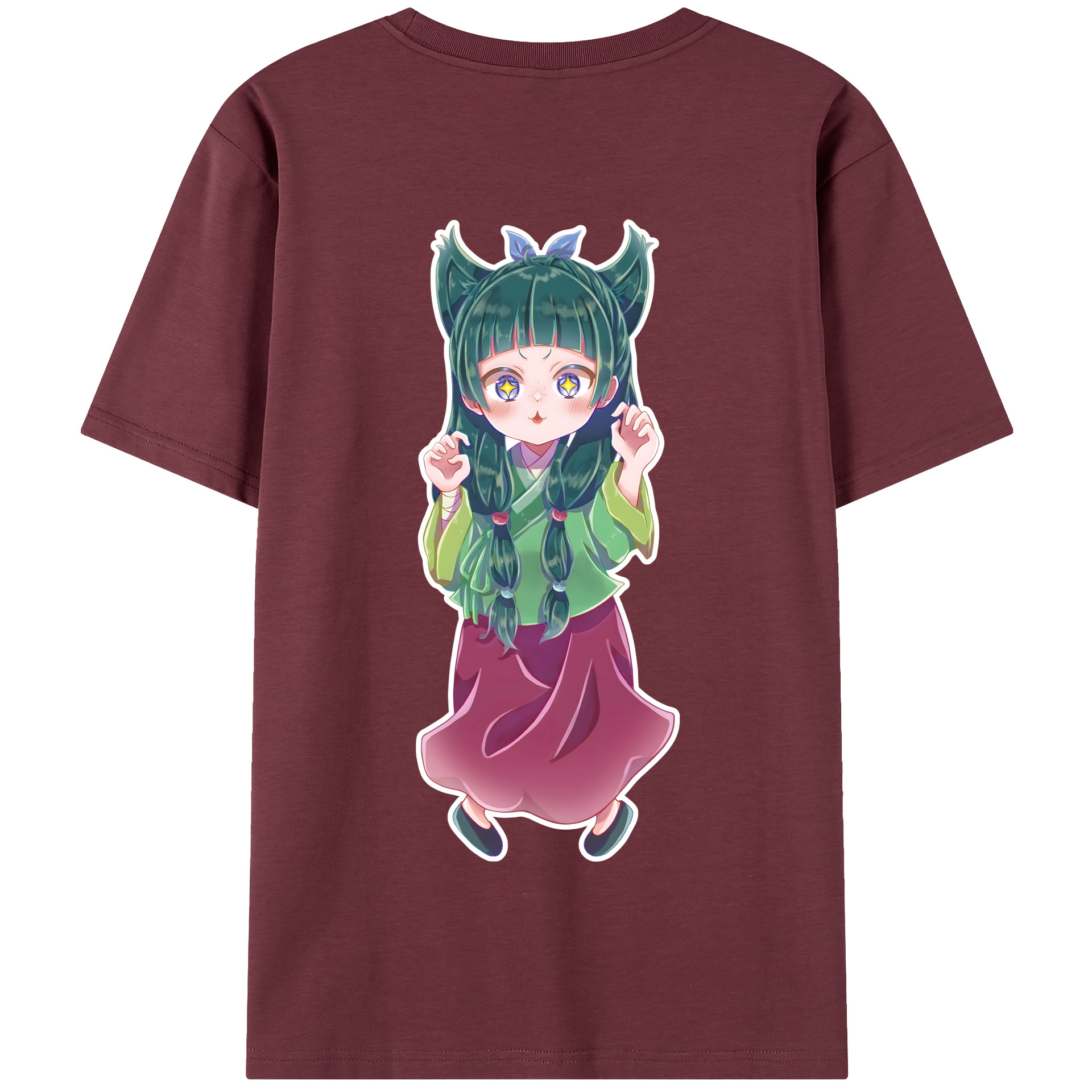 （画像用） 薬屋のひとりごと The Apothecary Diaries 綿100％半袖Tシャツ（背面プリント）
